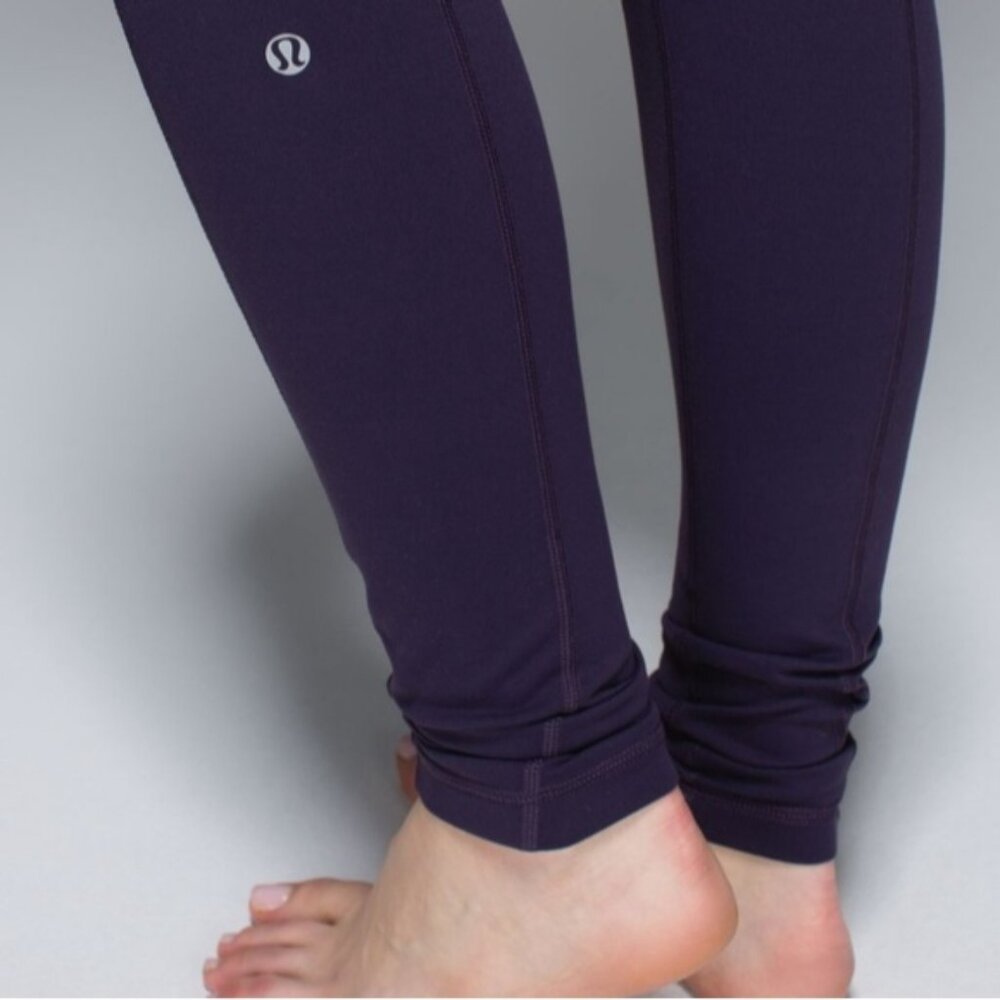 Lululemon Exquisite pant black grape - Picture 7 of 14